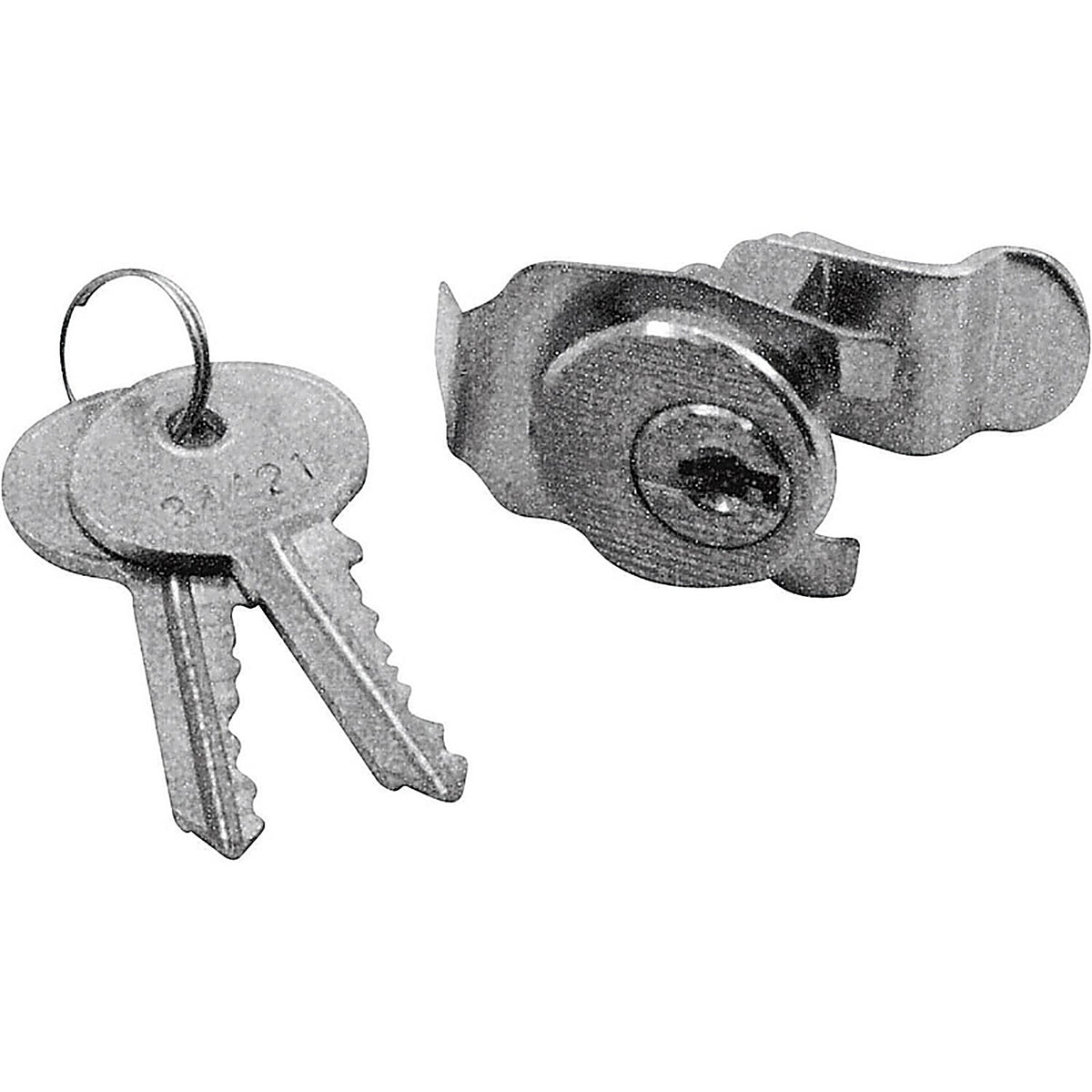 Prime-Line S4127 Nickel Steel Counter Clockwise Mailbox Lock