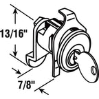 Prime-Line S4127 Nickel Steel Counter Clockwise Mailbox Lock