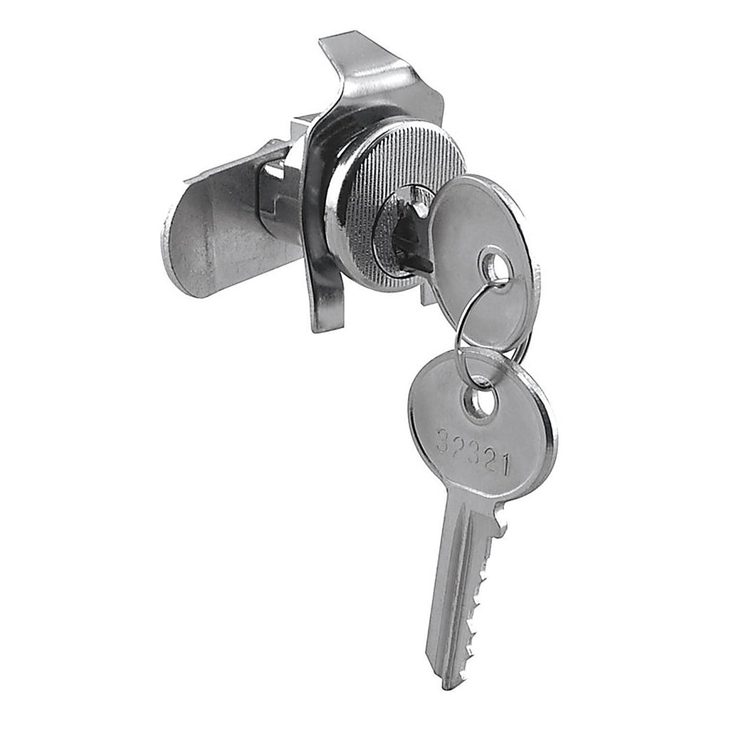 Prime-Line S4133 Brushed Nickel Steel Counter Clockwise Mailbox Lock