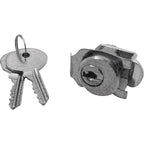 Prime-Line S4130 Nickel Steel Clockwise Mailbox Lock