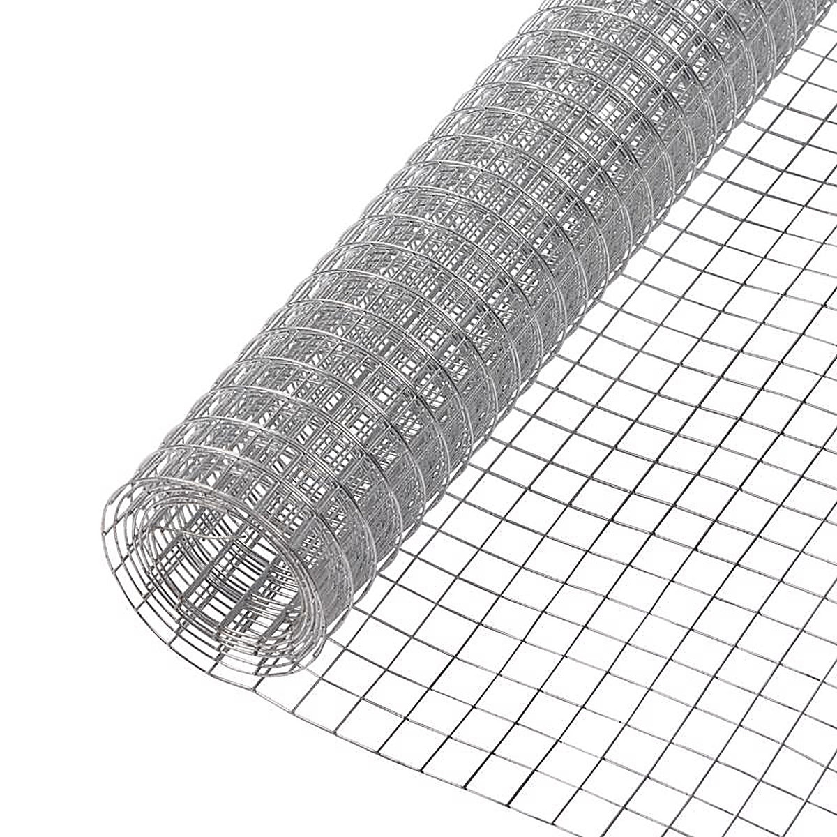 Garden Zone 112410 24 in. W x 10 ft. L Silver 19 Ga. Steel Hardware Cloth