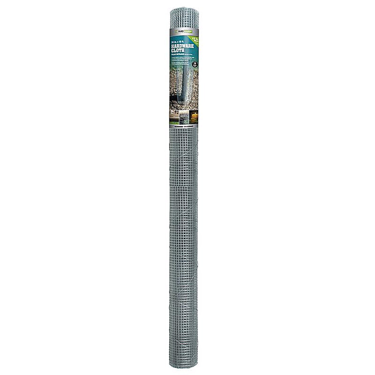 Garden Zone 113610 36 in. W x 10 ft. L Silver Steel Hardware Cloth 19 Ga.