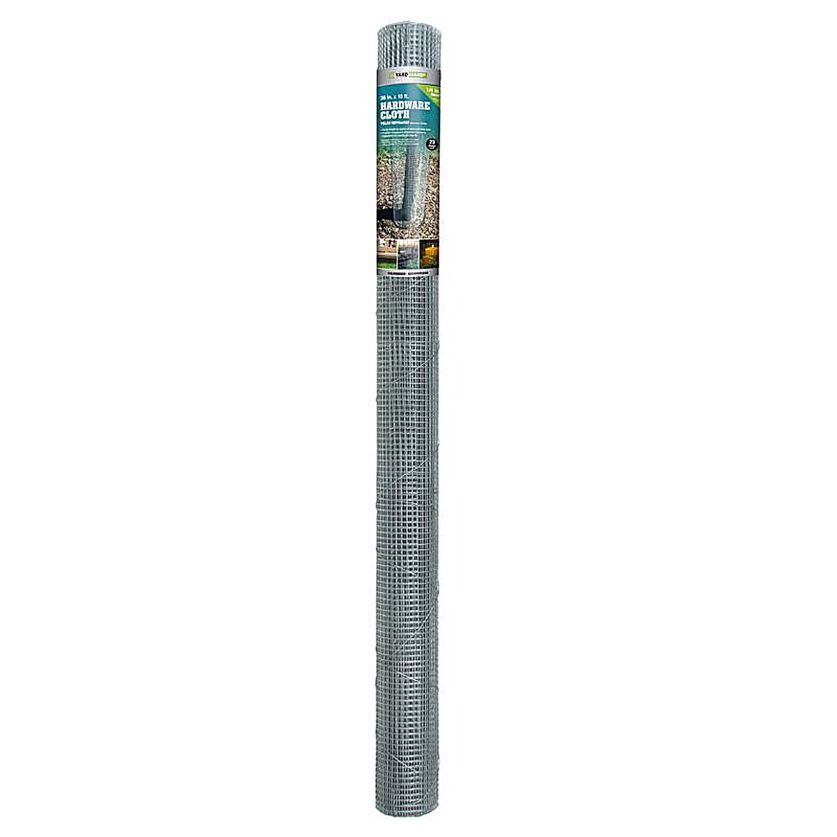 Garden Zone 123610 36 in. W x 10 ft. L Silver Steel Hardware Cloth 23 Ga.