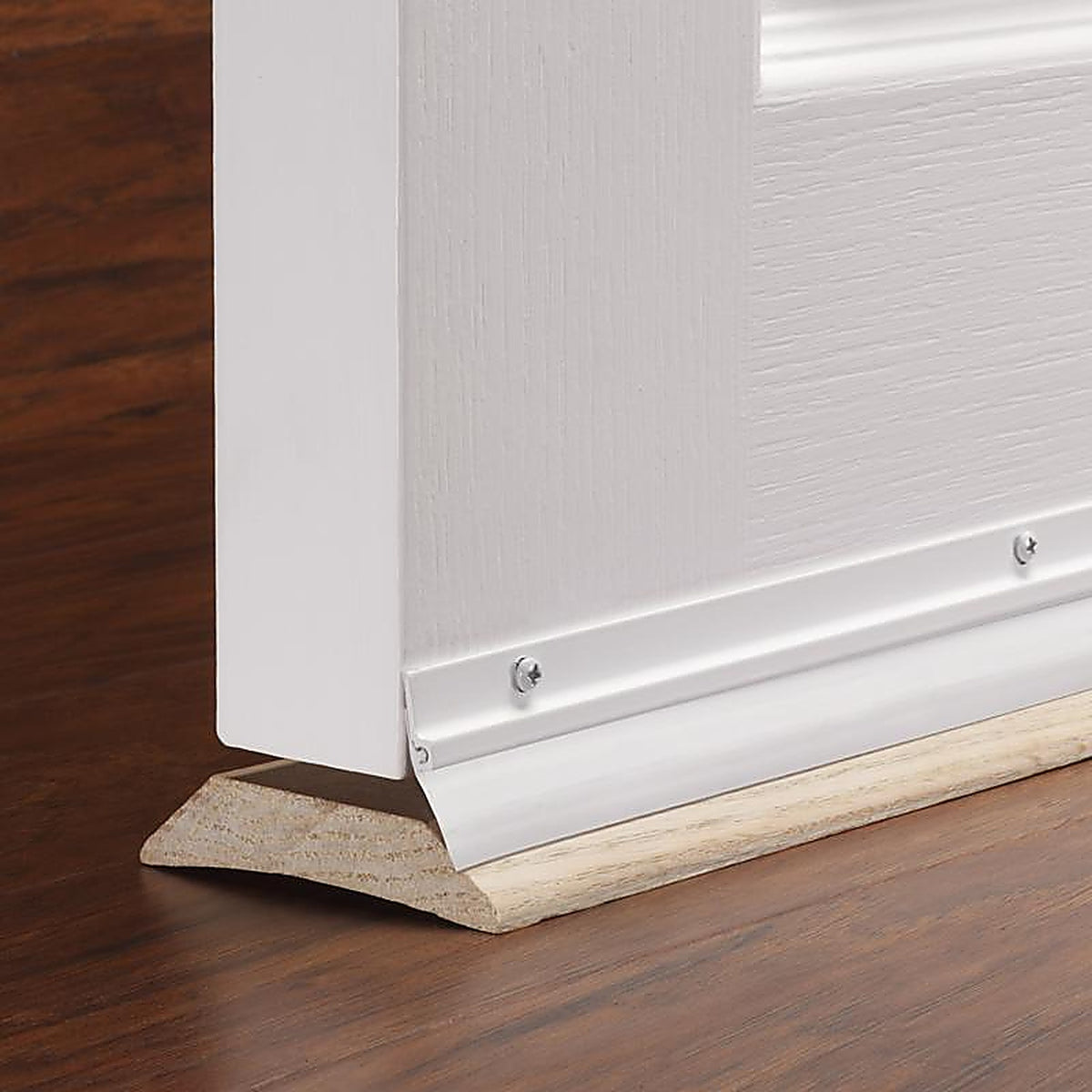 M-D 5215 White Aluminum Door Set Seal For Doors, Garage Doors 36 in. L x 1/4 in.