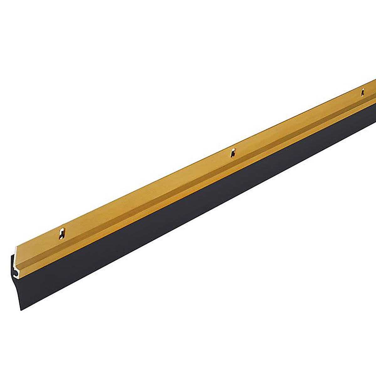 M-D 5702 Gold Aluminum/Vinyl Sweep For Doors, Doors 36 in. L x 1/8 in.