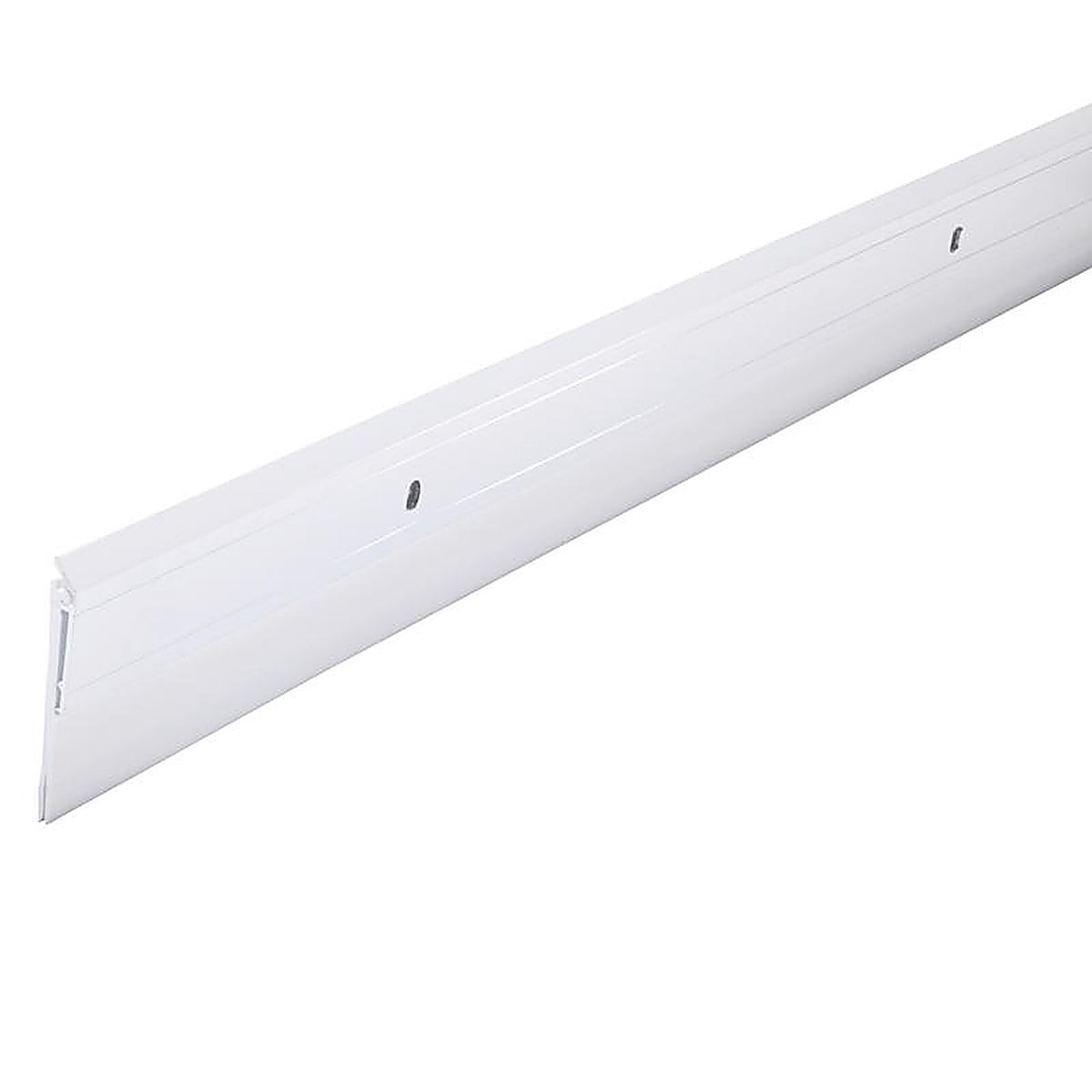 M-D 5769 White Aluminum Sweep For Garage Doors, Garage Doors 36 in. L x 3/4 in.