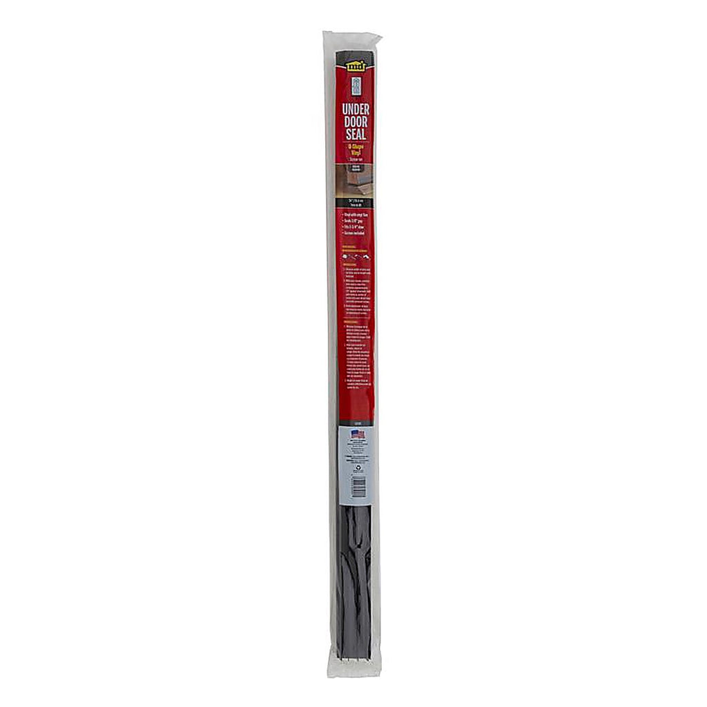 M-D 5991 Brown Vinyl Door Set Seal For U-shaped, Doors 36 in. L x 1-3/4 in.