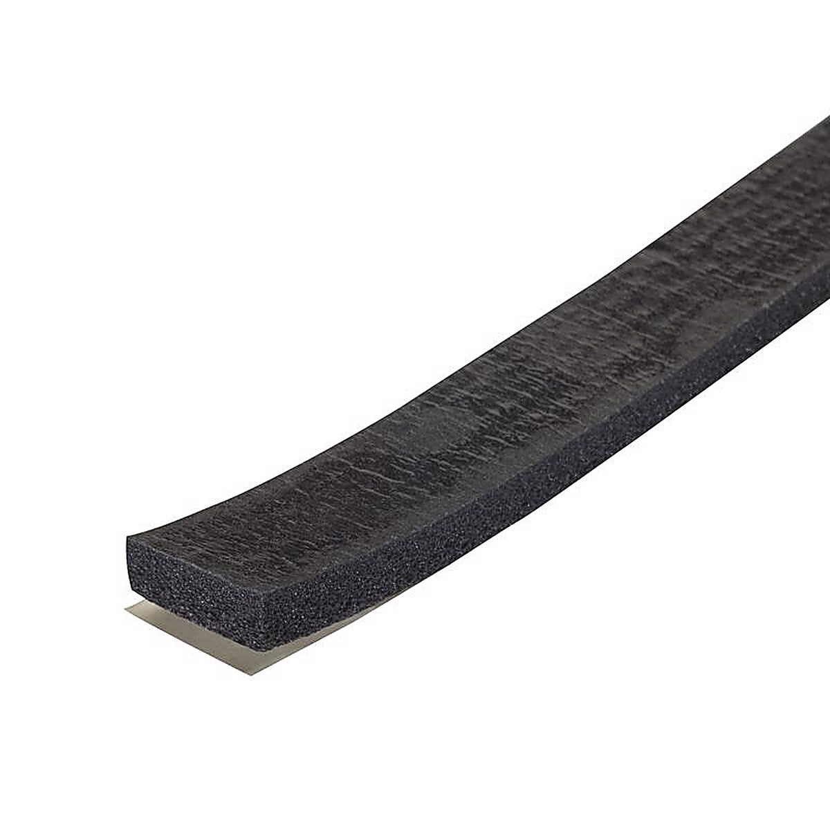 M-D 6593 Black Sponge Rubber Weather Stripping Tape For Auto and Marine, Doors and Windows