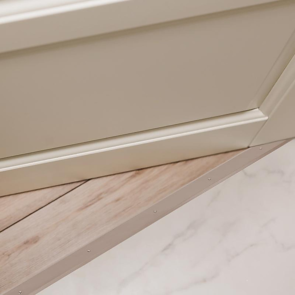 M-D 49010 0.13 in. H x 1.75 in. W x 36 in. L Satin Nickel Aluminum Flat Top Threshold