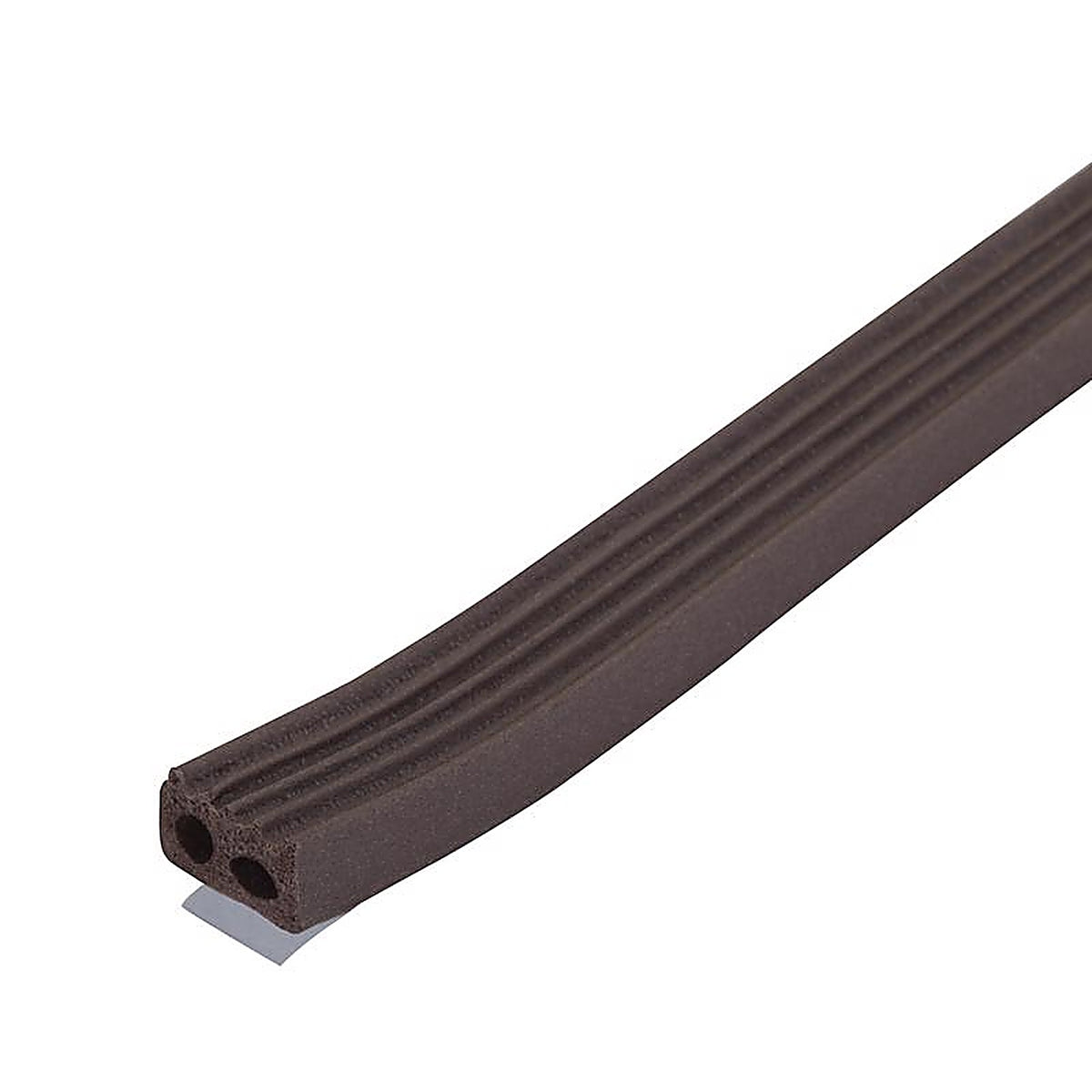 M-D 63644 Brown Rubber Weatherstrip For Doors and Windows, Doors and Windows 10 ft. L x 5/16 in.