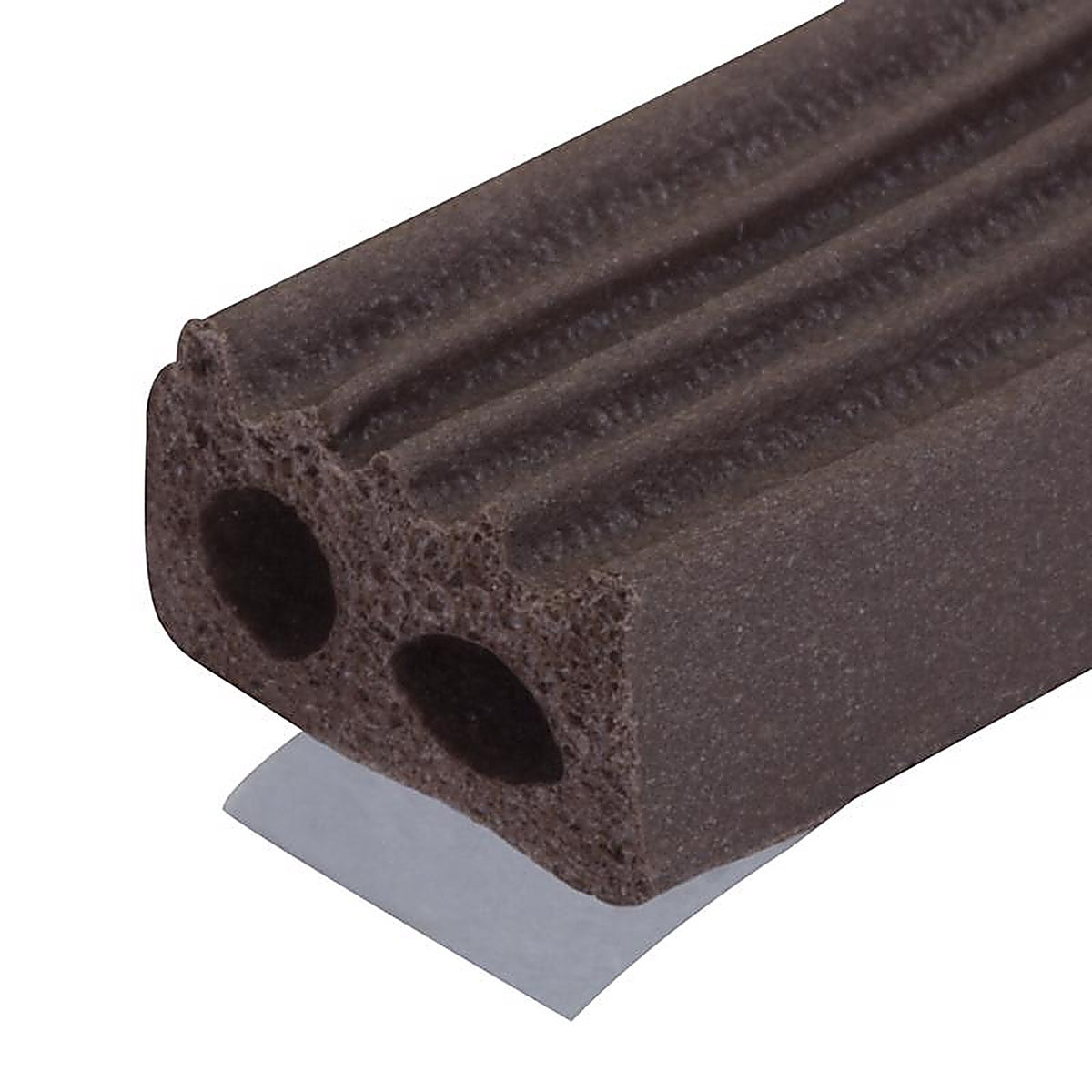 M-D 63644 Brown Rubber Weatherstrip For Doors and Windows, Doors and Windows 10 ft. L x 5/16 in.