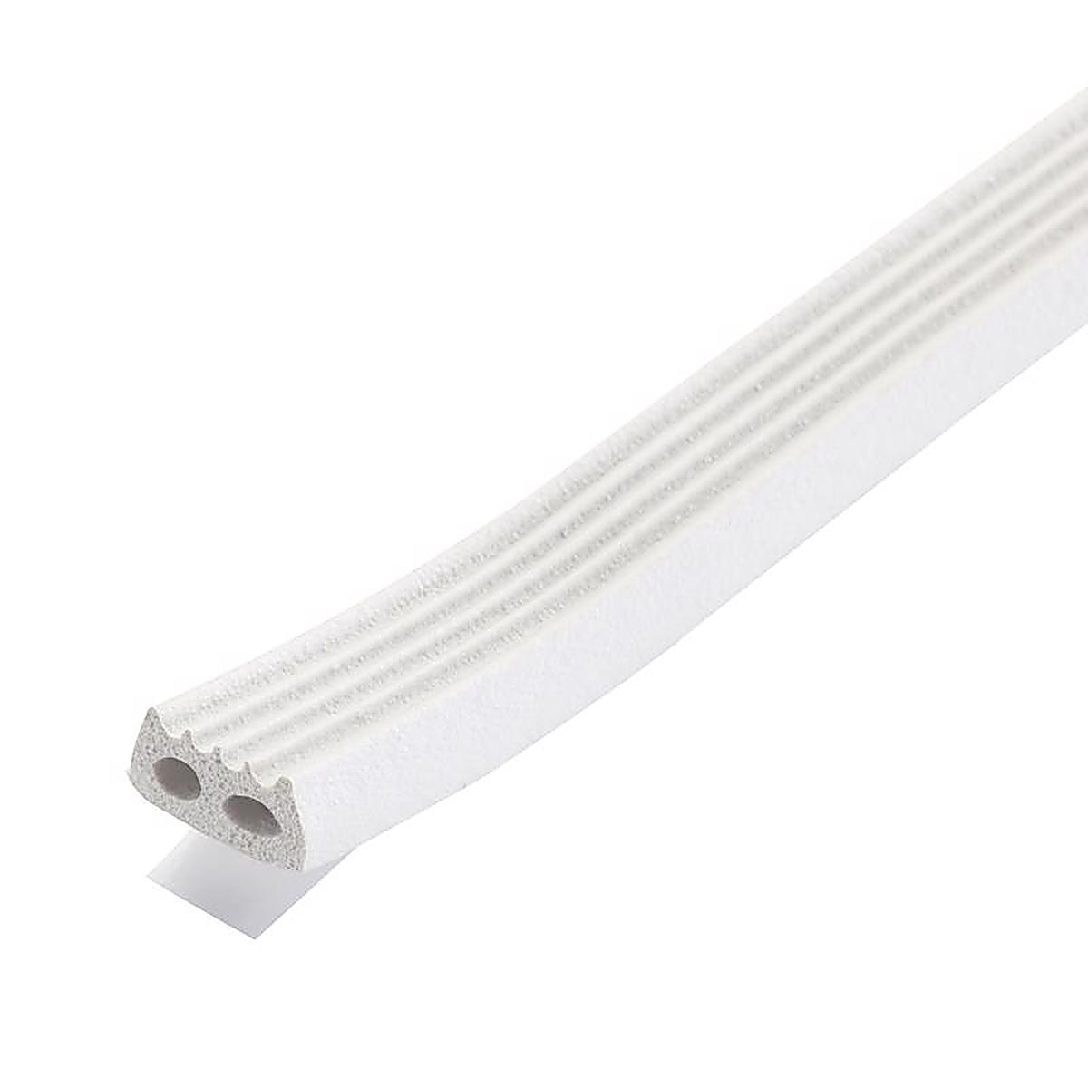 M-D 63669 White Rubber Weatherstrip For Doors and Windows, Doors and Windows 10 ft. L x 5/16 in.