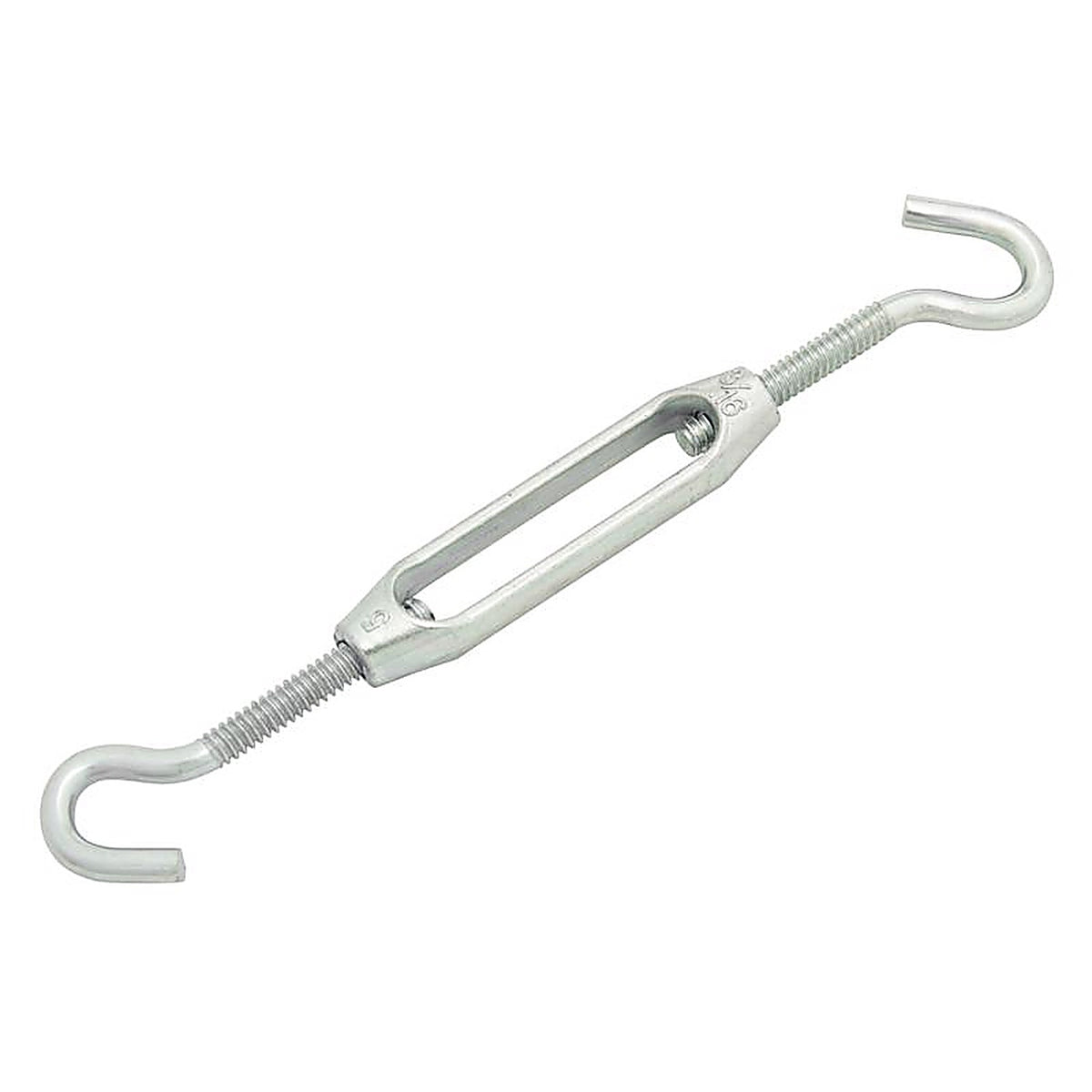Hampton 02-3428-220 Zinc-Plated Aluminum/Steel Turnbuckle 70 lb.