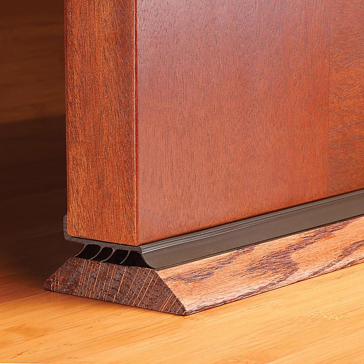 M-D 82586 Brown Vinyl Weatherstrip For Door Jambs, Doors 3 in. L