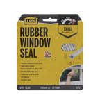 M-D 2576 White Rubber Weather Stripping Tape For Doors and Windows, Doors and Windows