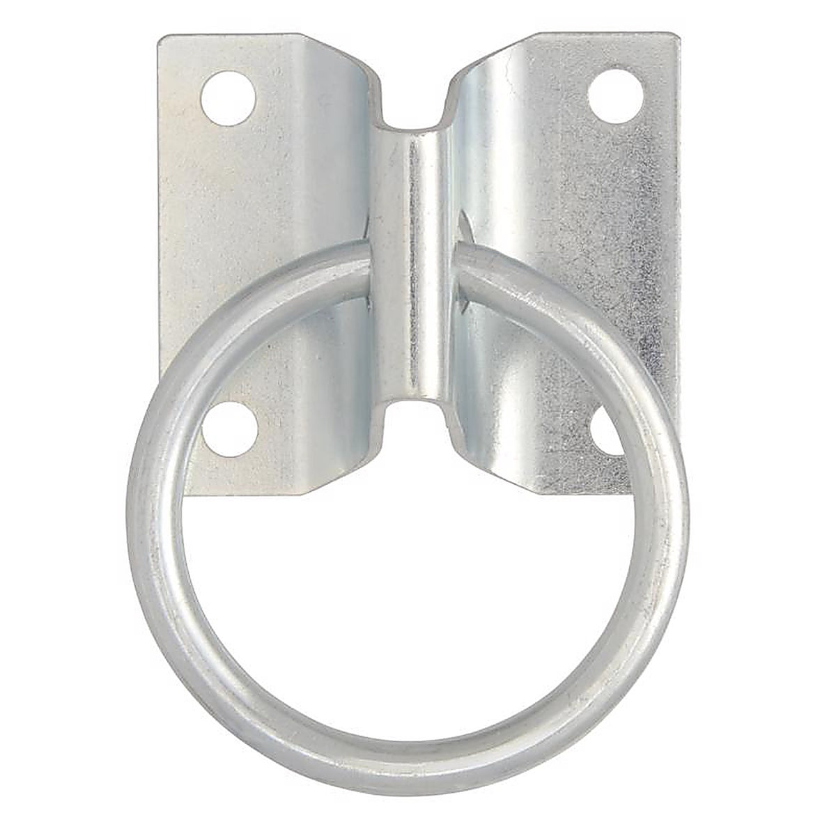 Hampton 02-3975-411 Small Zinc-Plated Silver Steel 1.875 in. L Hitching Ring 250 lb. 1/Pack