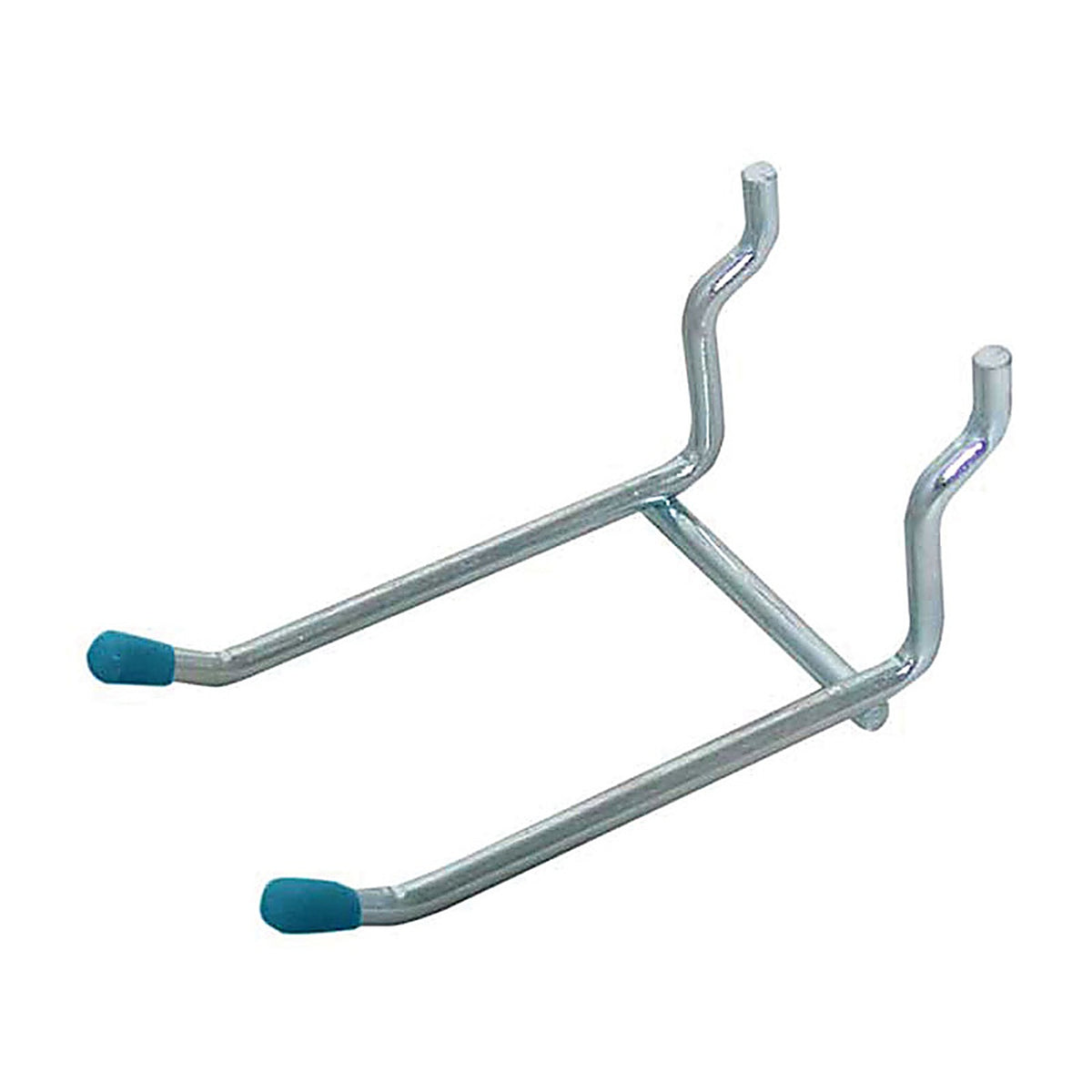 Crawford 14443-30 Zinc-Plated Silver Steel Pegboard Double Arm Hanger Holder 6 lb. capacity 1/Pack