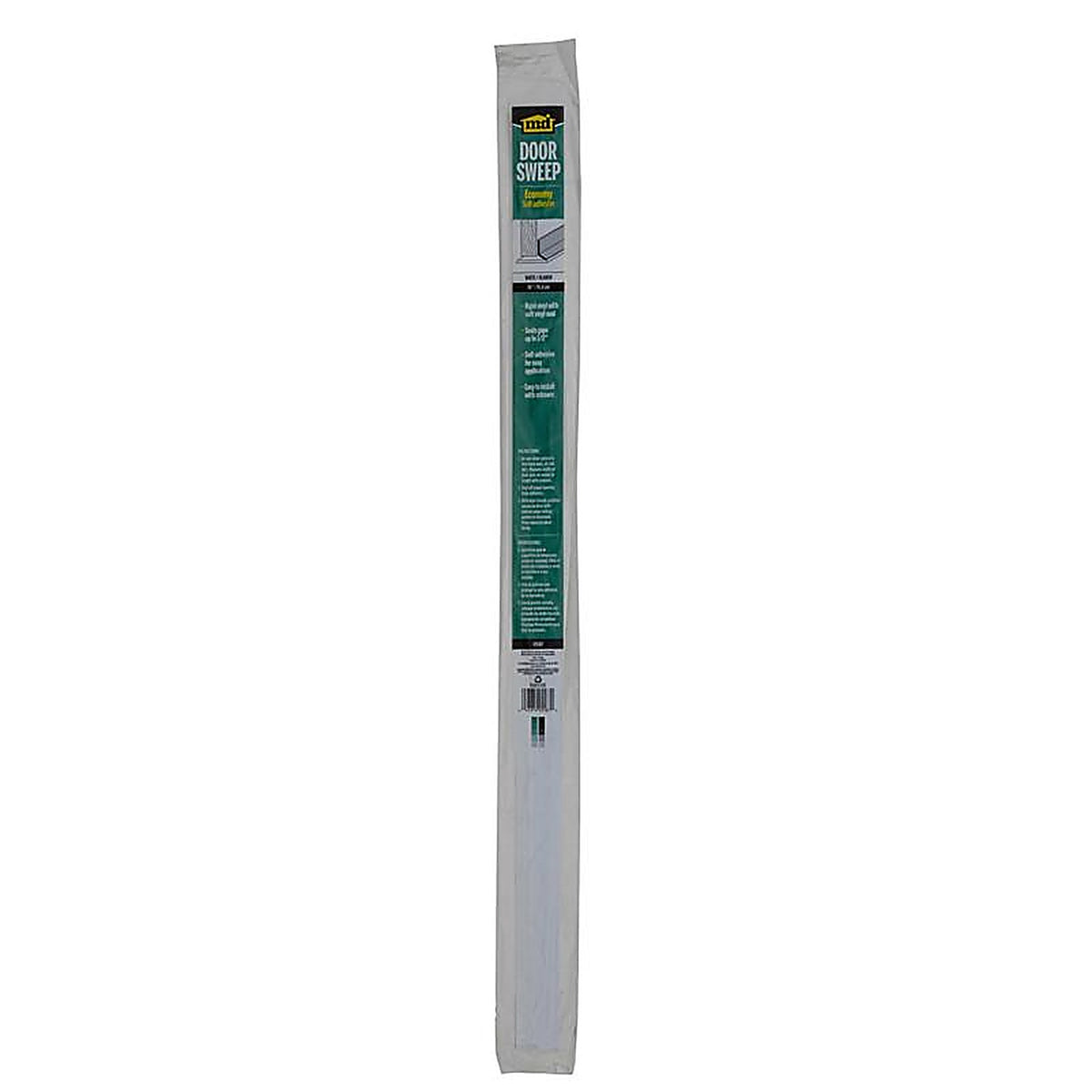 M-D 5587 White Vinyl Sweep For Doors, Doors 36 in. L x 1/2 in.