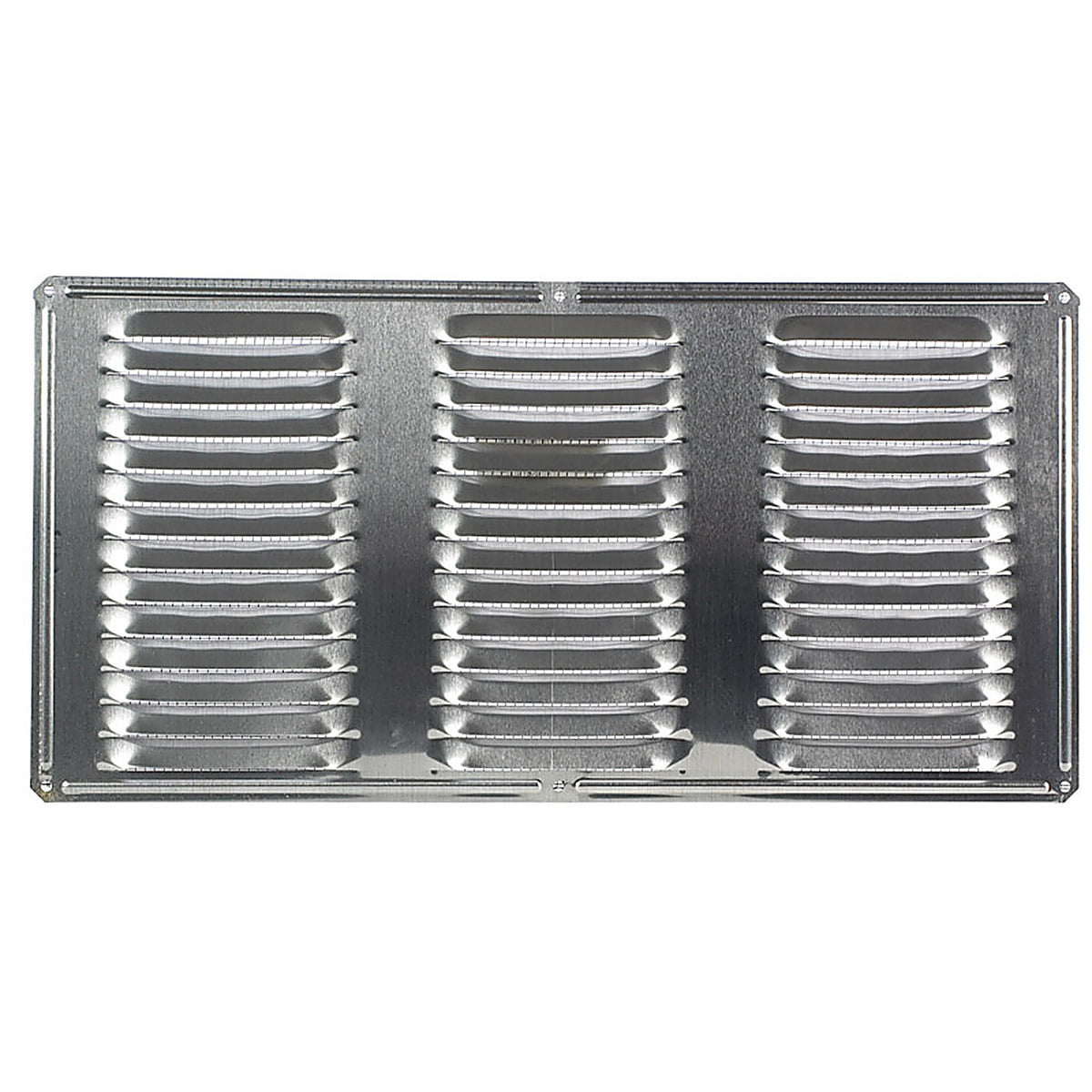 Air Vent 84210 8 in. H x 16 in. L Mill Aluminum Undereave Vent