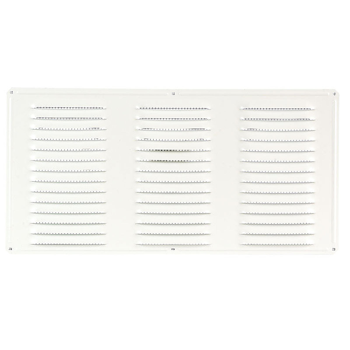 Air Vent 84211 8 in. H x 16 in. L White Aluminum Undereave Vent