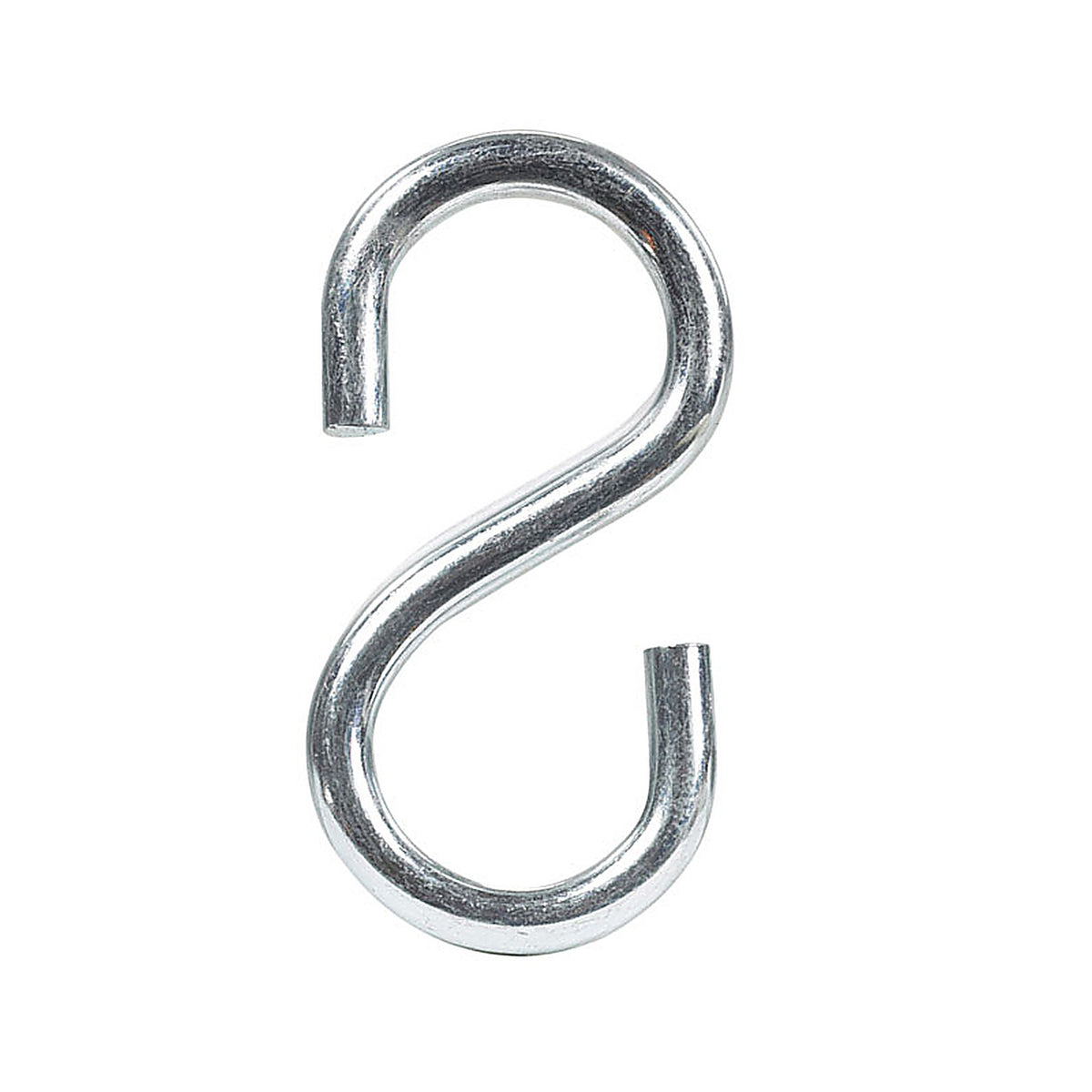 Hampton 02-3484-108 Small Zinc-Plated Silver Steel 1.5 in. L S-Hook 80 lb. 1/Pack