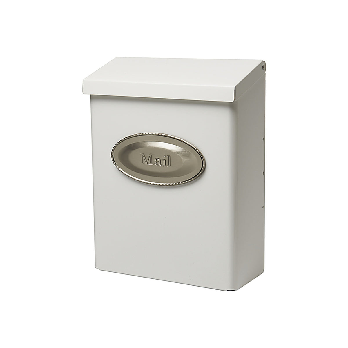 Gibraltar DVKW0000 Designer Contemporary Galvanized Steel Wall Mount White Mailbox