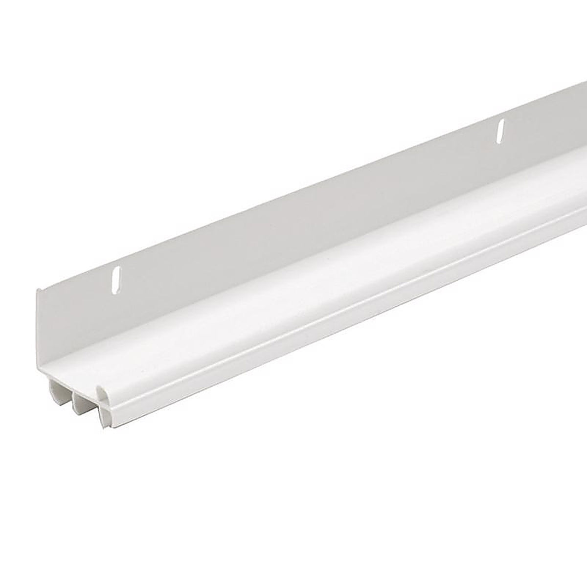 M-D 43816 White Vinyl L-Shaped Bottom For Doors, Doors 36 in. L x 1-3/4 in.