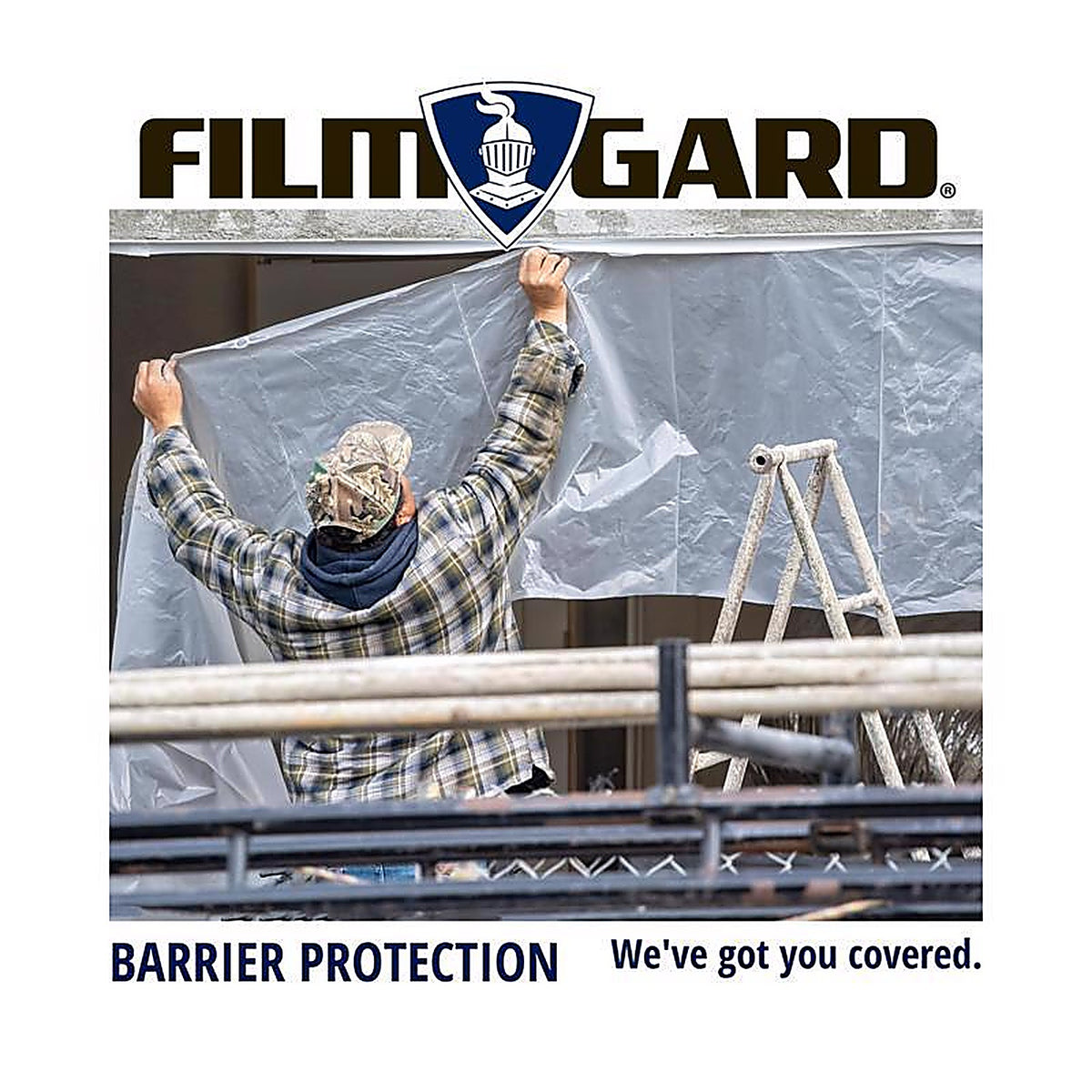 Film-Gard 626015 Plastic Sheeting 6 mil x 6 ft. W x 100 ft. L Polyethylene Clear