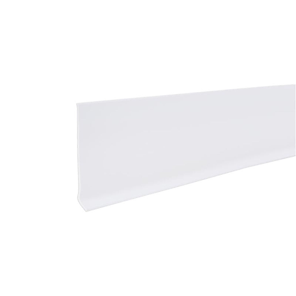 M-D 93203 20 ft. L Prefinished White Vinyl Wall Base