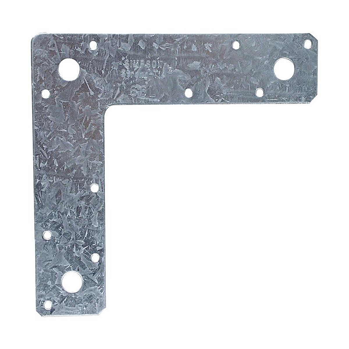 Simpson Strong-Tie 66L 6 in. H x 6 in. W 14 Ga. Galvanized Steel L Strap