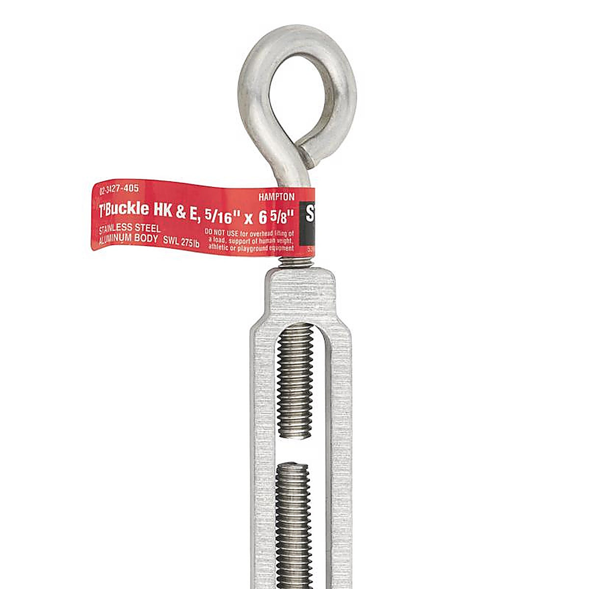 Hampton 02-3427-405 Stainless Steel Turnbuckle 275 lb. capacity