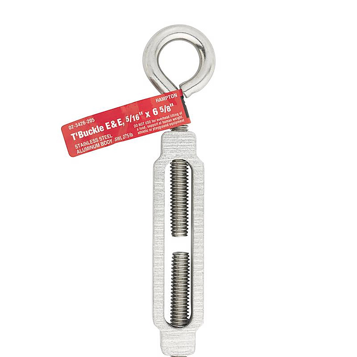 Hampton 02-3426-205 Stainless Steel Turnbuckle 275 lb. capacity