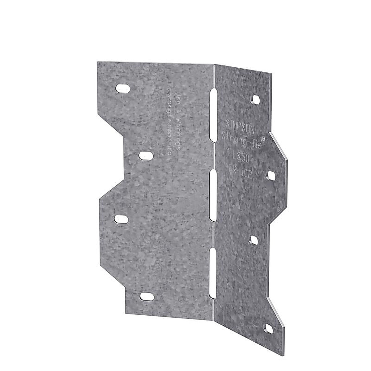 Simpson Strong-Tie LS50Z 3.3 in. W x 4.9 in. L Galvanized Steel L-Angle