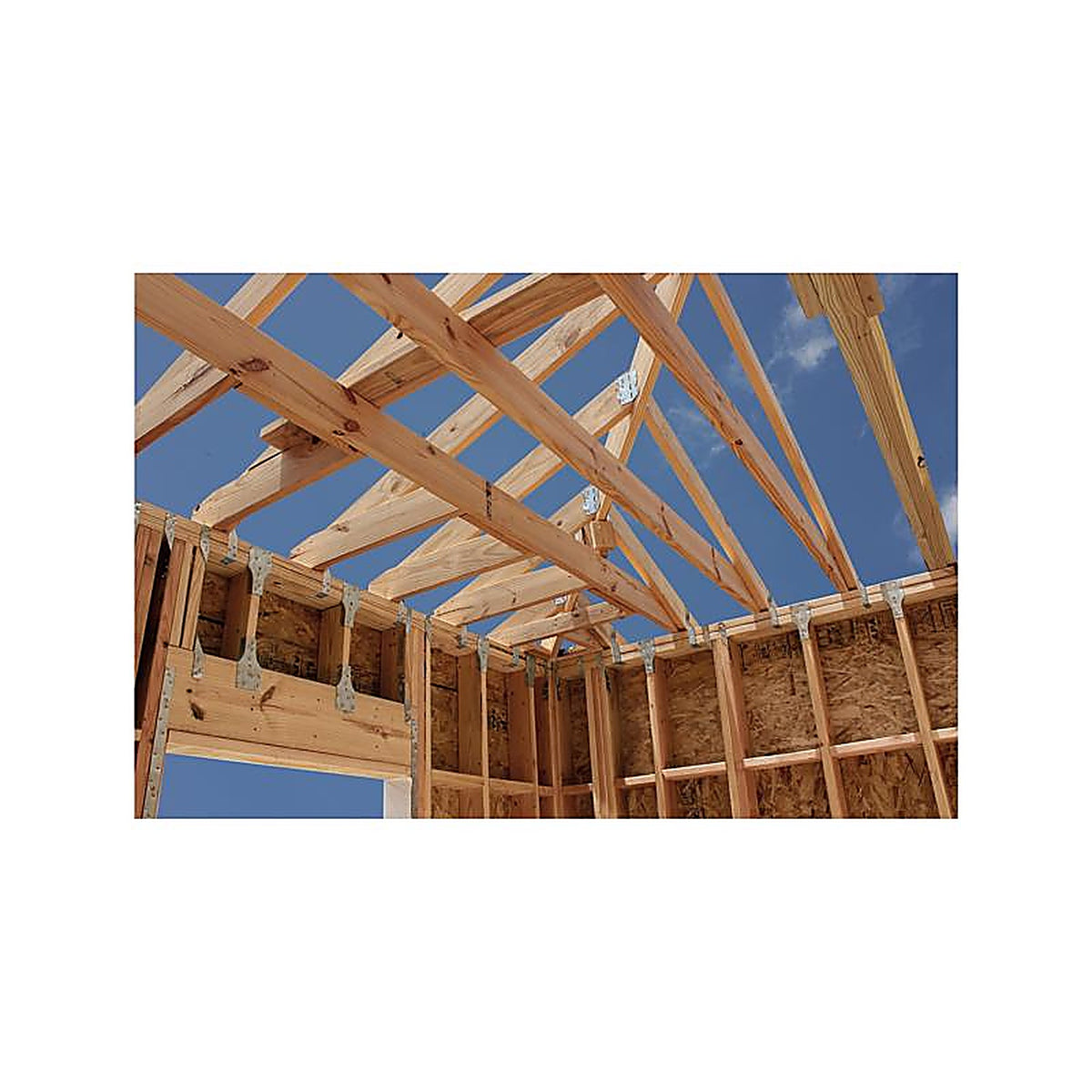 Simpson Strong-Tie LS50Z 3.3 in. W x 4.9 in. L Galvanized Steel L-Angle