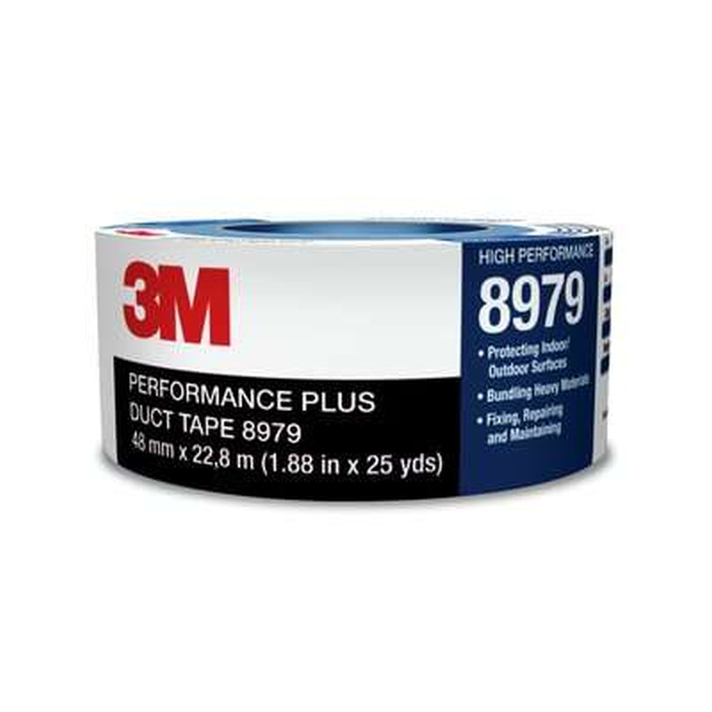 3M 53922 Performance Plus Duct Tape 8979 Slate Blue, 24 mm x 54.8 m 12.1 mil 70006412749