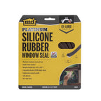M-D 43848 Brown Rubber Weatherstrip For Windows, Doors and Windows 17 ft. L x 3/8 in.