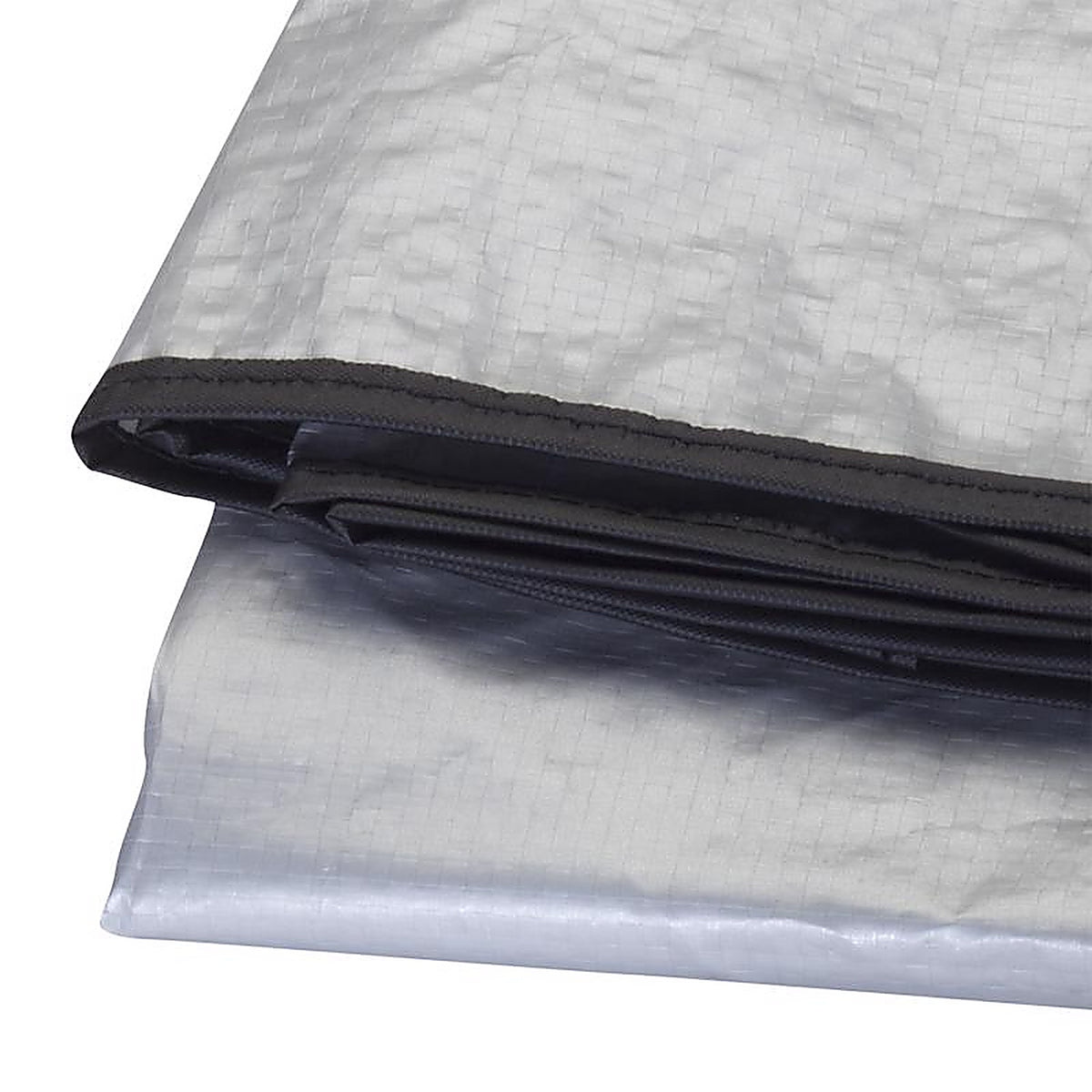 M-D 87619 20 in. H x 28 in. W Polyethylene Gray Square Window Air Conditioner Cover