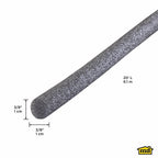 M-D 71464 Gray Polyethylene Caulk Backer Rod For Gaps and Openings 20 ft. L x 3/8 in.