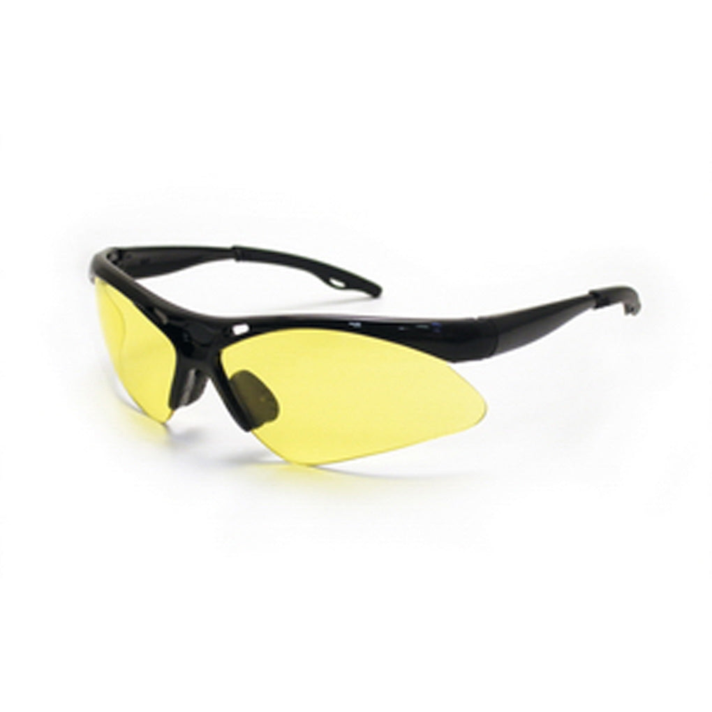 SAS 540-0205 DIAMONDBACK Eyewear Yellow Lens, Black Frame w Polybag