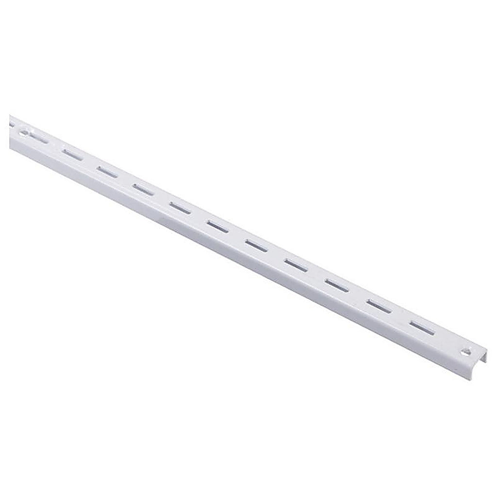 Knape & Vogt 80 WH 24 White Steel Regular Duty Bracket 16 Ga. 24 in. L