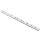Knape & Vogt 80 WH 24 White Steel Regular Duty Bracket 16 Ga. 24 in. L