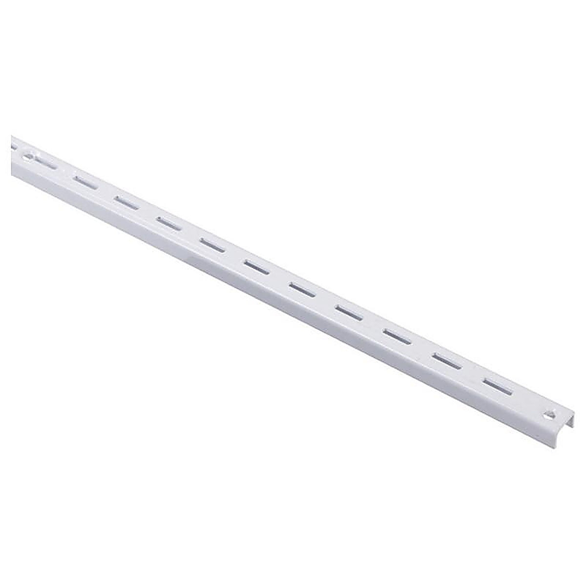 Knape & Vogt 80 WH 24 White Steel Regular Duty Bracket 16 Ga. 24 in. L