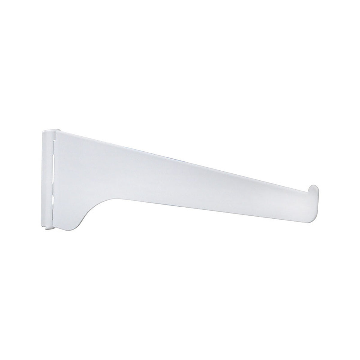 Knape & Vogt 180 WH 6 White Steel Regular Duty Bracket 16 Ga. 6 in. L 160 lb.