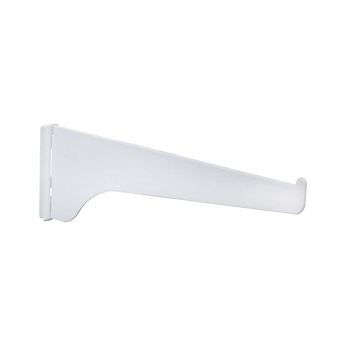 Knape & Vogt 180 WH 8 White Steel Regular Duty Bracket 16 Ga. 8 in. L 160 lb.