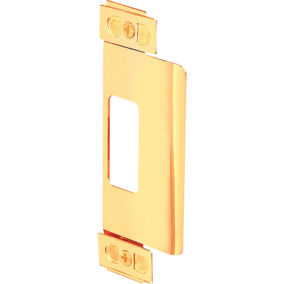 Prime-Line U9495 4.75 in. H x 1.25 in. L Brass-Plated Steel Door Strike