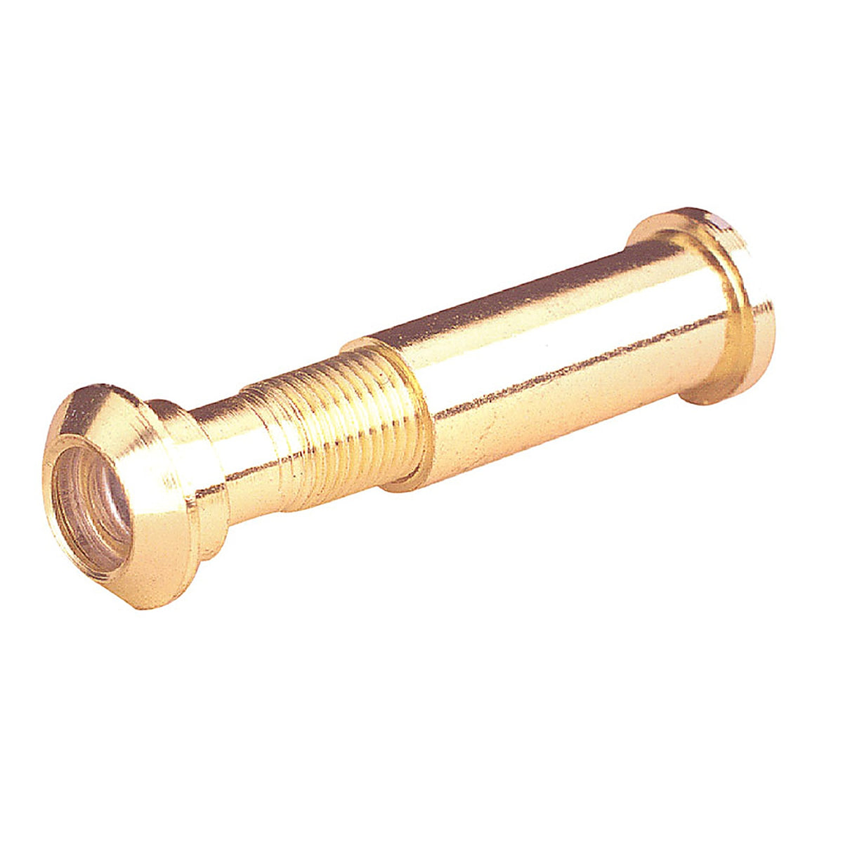Prime-Line U9895 0.46 in. Dia. 160 deg. Polished Brass Brass Door Viewer