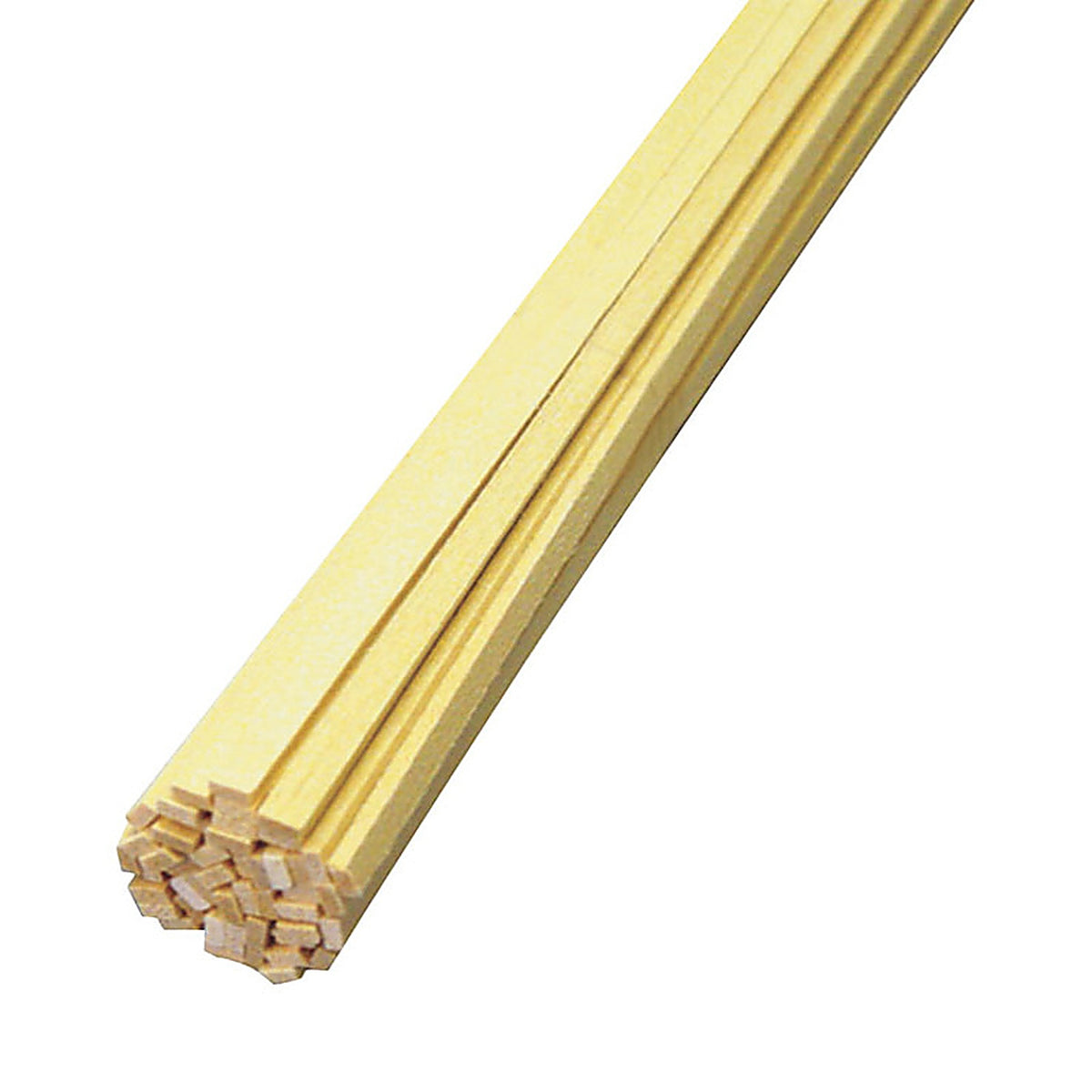 Midwest 4025 3/16 in. W x 2 ft. L x 1/16 in. Basswood Strip #2/BTR Premium Grade