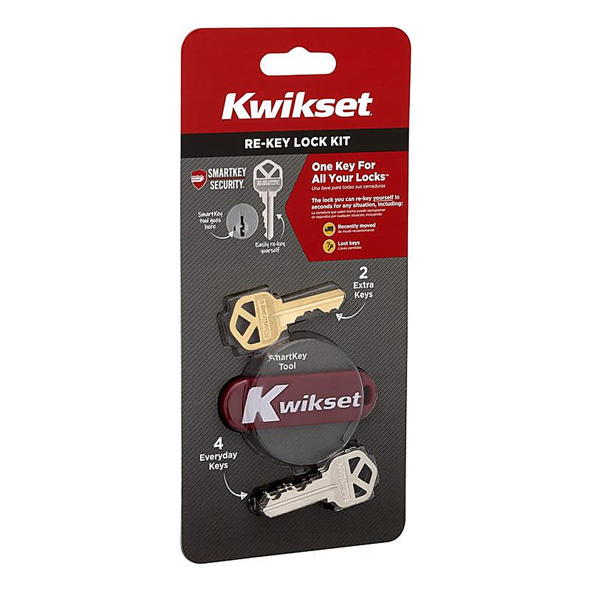 Kwikset 83262-001 Metal Smart Key Re-Key Kit 1/Pack