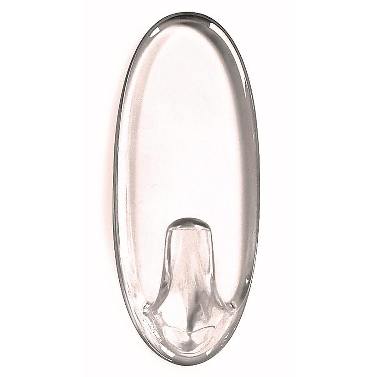 3M 17092CLR-ES Small Plastic Hook 1-5/8 in. L 2/Pack