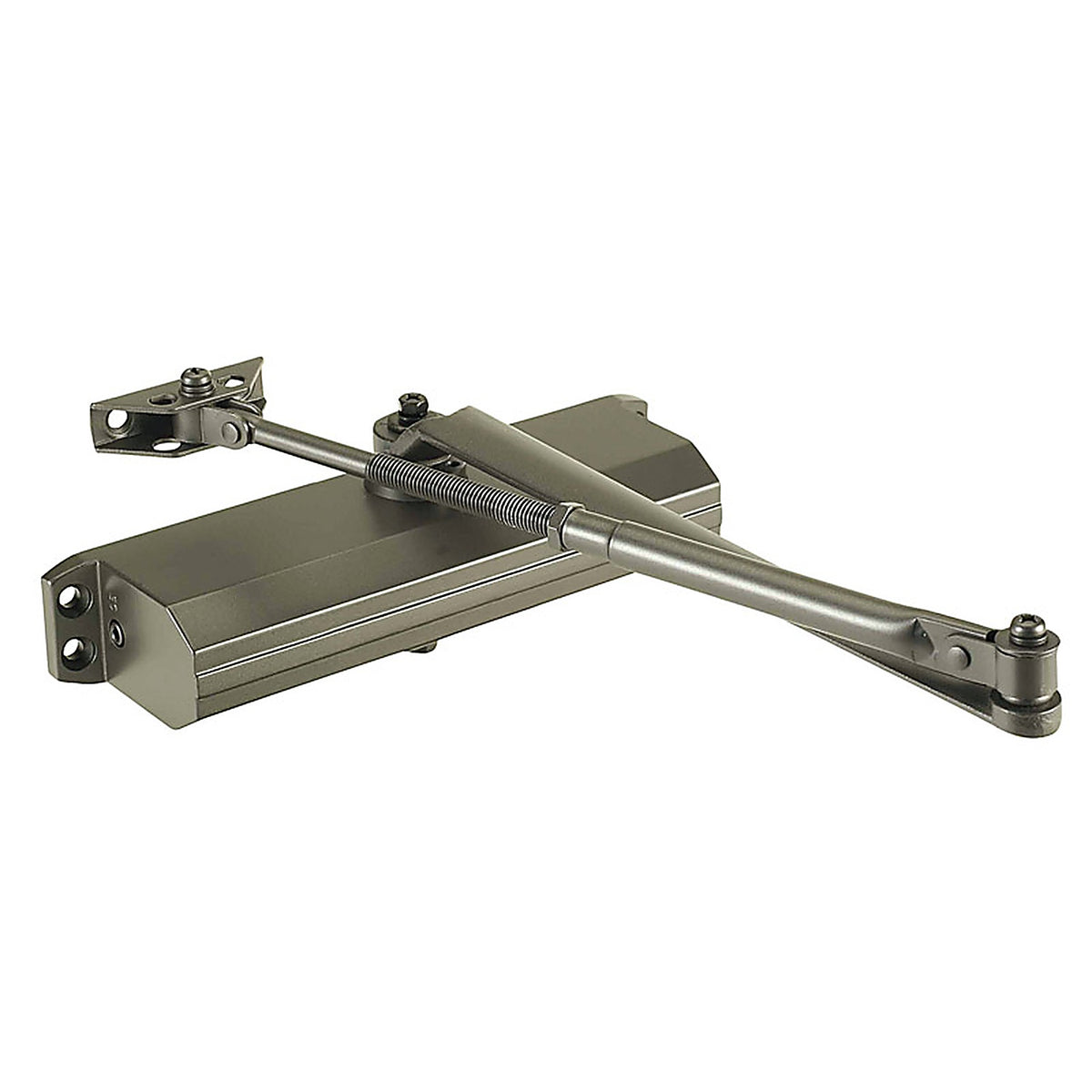 Tell DC100045 Oil Rubbed Bronze Aluminum/Steel Hydraulic Adjustable Door Closer Grade 1